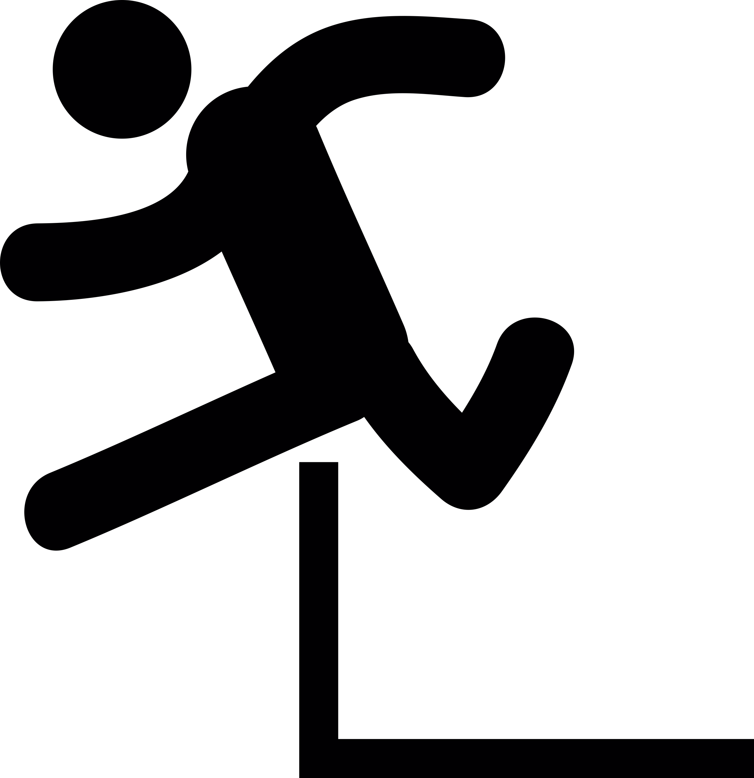 Man Jumping An Obstacle Tracing Svg Vector Free Vectors
